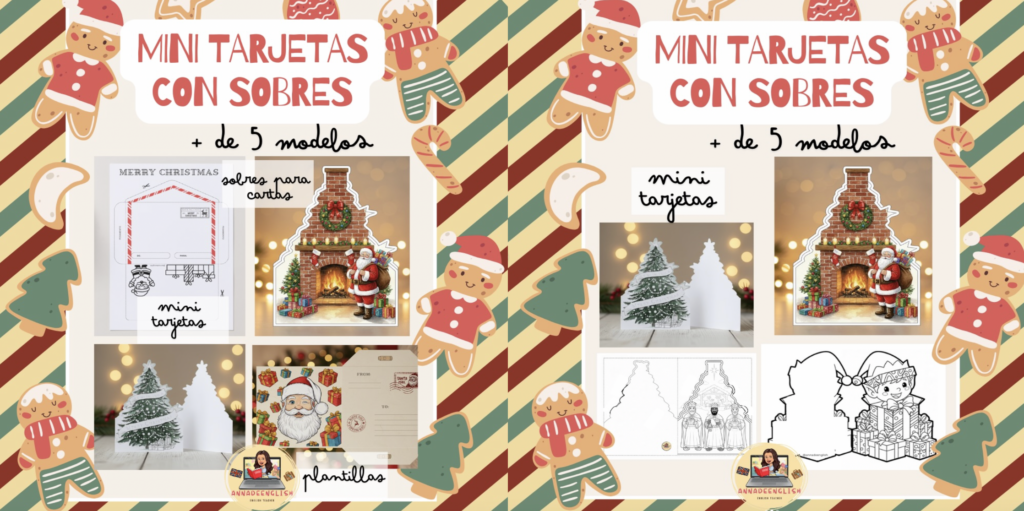 ✨ RECURSO PERFECTO PARA CREAR MINI TARJETAS NAVIDEÑAS LLENAS DE MAGIA ✨ Hoy te compartimos un material precioso y muy práctico para estas fechas: un pack de mini tarjetas navideñas […]