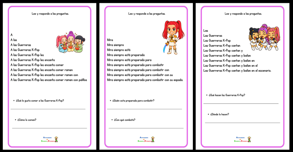 Se trata de lecturas en forma piramidal, un formato muy visual y motivador en el que el texto se construye de manera progresiva, añadiendo una palabra nueva en cada renglón. […]