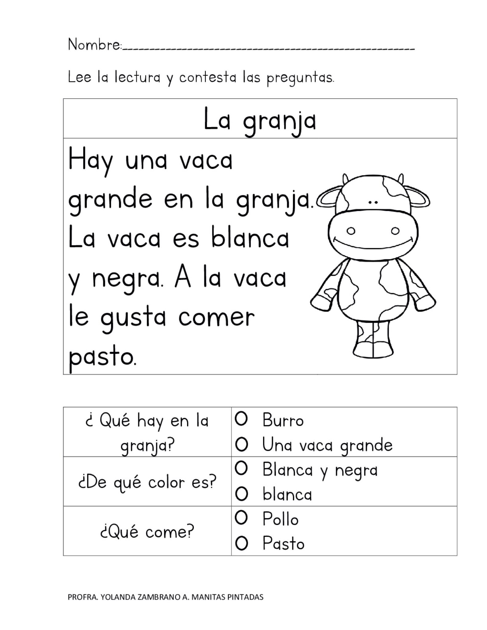 60 textos sencillos de comprensión lectora - Orientacion Andujar