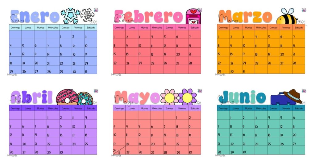 📅✨ Bonito calendario 2026 para decorar tu casa o clase Contar con un calendario visual y atractivo ayuda a organizar el tiempo, anticipar eventos y dar color a cualquier espacio. [&hellip;]