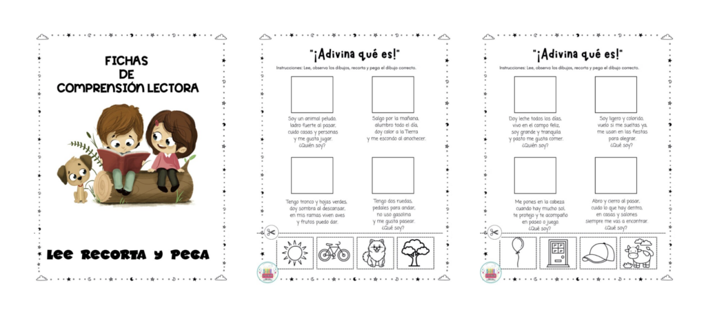 🧩 Comprensión lectora: Lee, recorta y pega Este material de comprensión lectora está pensado para alumnado de Infantil y Primer Ciclo de Primaria, combinando lectura, observación y manipulación para reforzar [&hellip;]