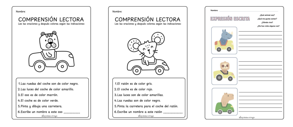🚗 Lectoaventuras: aventuras de lectura y escritura sobre ruedas Introducción Este material propone una forma divertida de trabajar la lectura y la escritura en Educación Infantil y Primer Ciclo de [&hellip;]