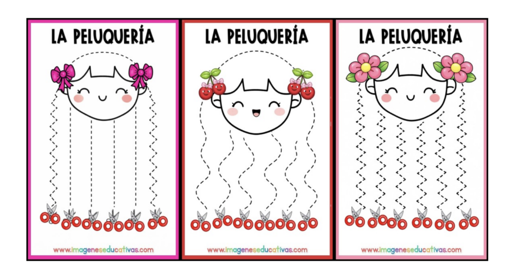 ✂️ La peluquería – Actividad de grafomotricidad En esta actividad nos convertimos en pequeños peluqueros y peluqueras. Observa con atención y repasa los trazos siguiendo las líneas punteadas para cortar [&hellip;]
