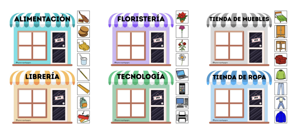 🏪 Material TEACCH: Trabajamos las tiendas Trabajar las tiendas es una forma muy funcional y motivadora de acercar al alumnado al entorno cotidiano, especialmente cuando se hace desde un enfoque [&hellip;]