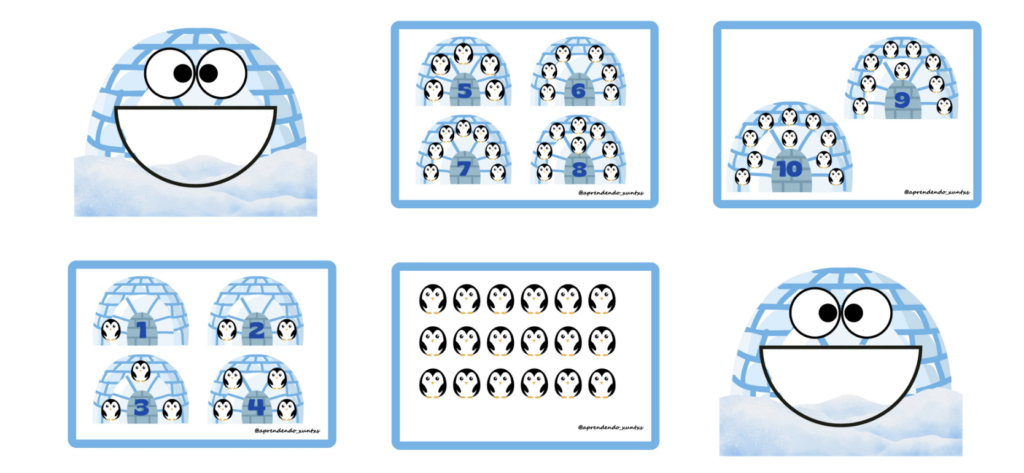 🐧❄️ Juego para contar: Pingüinos al Iglú ❄️🐧 Trabajar la numeración y el conteo en Infantil y Primer Ciclo de Primaria puede ser aún más motivador si lo hacemos a [&hellip;]