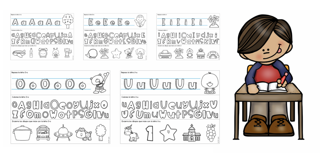 Cuaderno de fichas para trabajar las vocales Este cuaderno está pensado para acompañar al alumnado de Educación Infantil en el aprendizaje de las vocales de una forma progresiva, visual y [&hellip;]