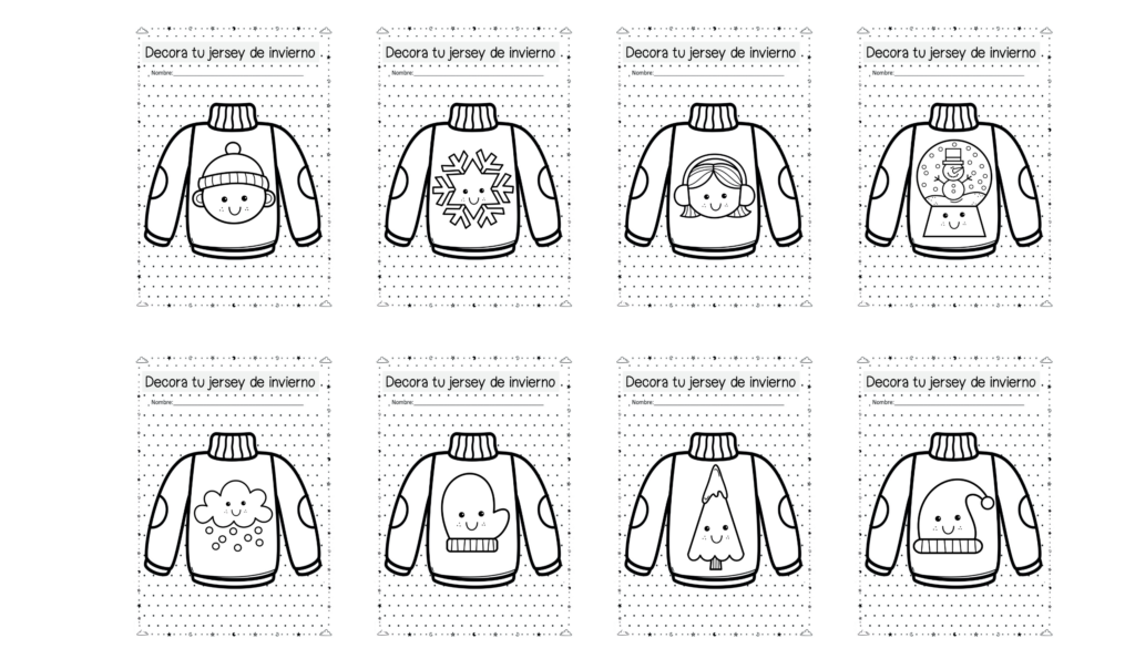 🧥 Decora tu jersey de invierno Durante los meses de invierno, trabajar actividades creativas y manipulativas en el aula ayuda a mantener la motivación del alumnado y favorece el desarrollo [&hellip;]