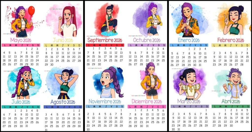 💖🎤 Las Guerreras K-Pop – Calendario 2026 Comenzar un nuevo año siempre es una oportunidad perfecta para organizarse, soñar y motivarse. Este Calendario 2026 de Las Guerreras K-Pop está diseñado [&hellip;]