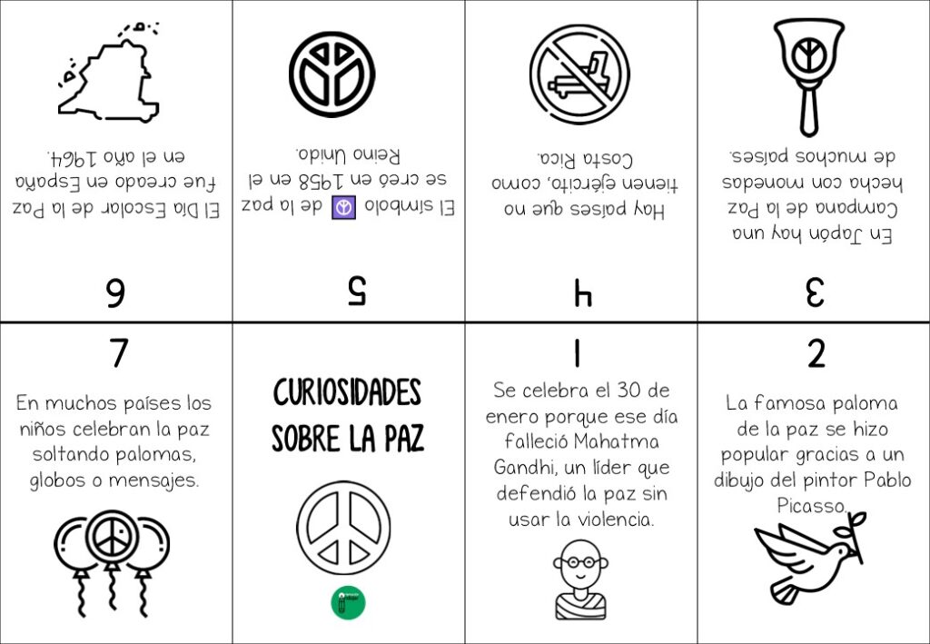 Con motivo del Día Escolar de la Paz y la No Violencia, compartimos un mini libro con curiosidades sobre la Paz, un recurso sencillo y significativo pensado para acercar este [&hellip;]