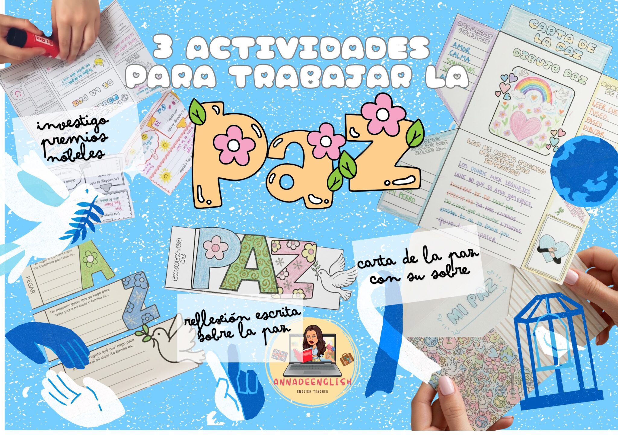¡RECURSO PARA TRABAJAR EL DÍA DE LA PAZ EN PRIMARIA ¡ - Orientacion Andujar