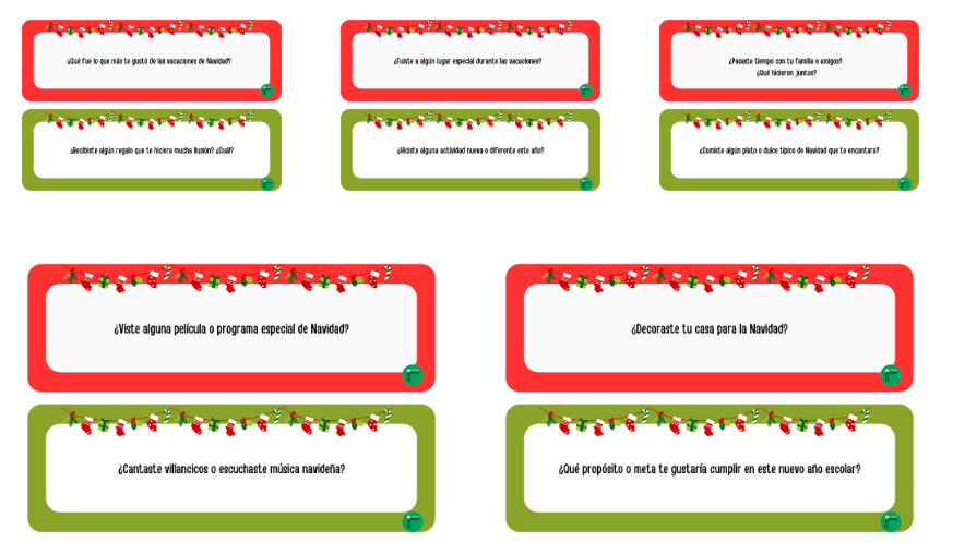 Los primeros días tras las vacaciones de Navidad son ideales para conectar con los alumnos, conocer sus experiencias y analizar cómo ha sido la vuelta a clase. Una forma sencilla [&hellip;]