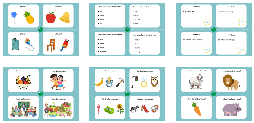 En la enseñanza del lenguaje, es fundamental combinar la estimulación cognitiva y lingüística con la diversión. Por ello, hoy compartimos un recurso muy completo: tarjetas de retos lingüísticos diseñadas para [&hellip;]