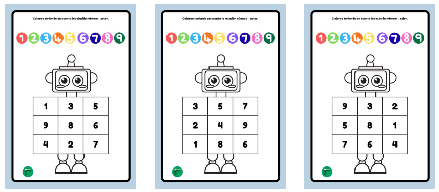 Compartimos una actividad ideal para trabajar la atención y la concentración infantil a través de números y colores, protagonizada por un simpático robot que hará el aprendizaje mucho más motivador. [&hellip;]