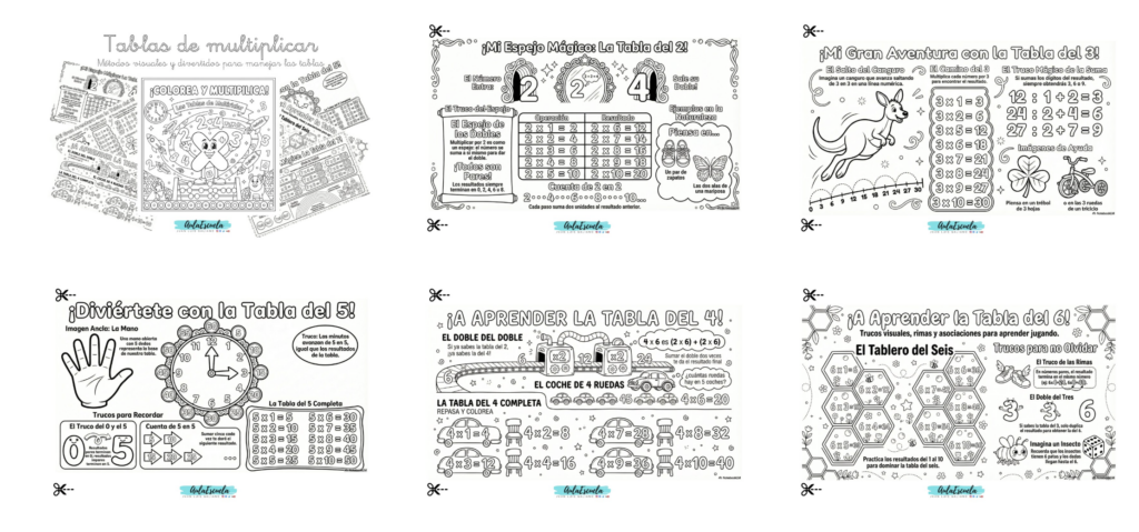 ¡STOP! 🛑 Deja de estudiar las tablas de la forma antigua.Aprender a multiplicar puede ser tan visual como colorear un dibujo. 🖍️ Hemos creado una colección exclusiva de Infografías de [&hellip;]