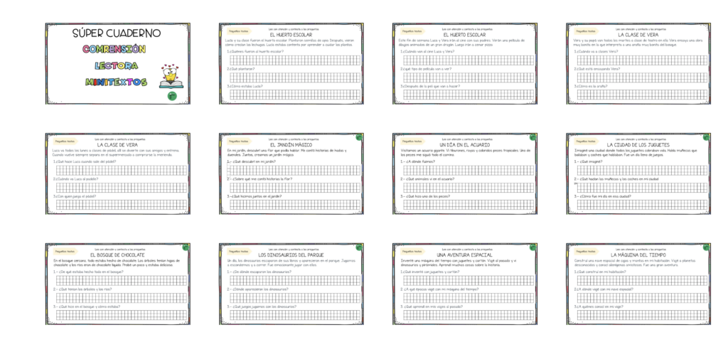 Hoy compartimos en Orientación Andújar un recurso ideal para trabajar la comprensión lectora en los primeros cursos de Primaria de forma sencilla, progresiva y muy motivadora 📖✨. Este cuaderno está [&hellip;]