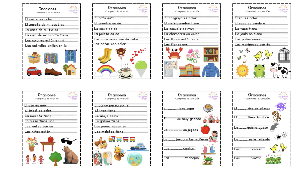 La comprensión lectora es uno de los pilares esenciales del aprendizaje. Las actividades de oraciones para niños no solo buscan que el alumno identifique letras o palabras, sino que logre [&hellip;]