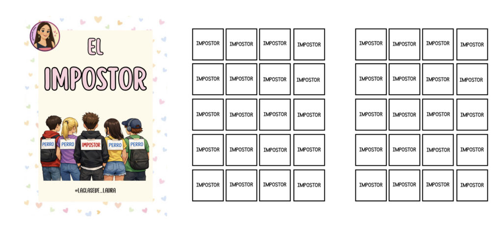 Los juegos lingüísticos son una herramienta fantástica para trabajar vocabulario, atención, lectura visual y razonamiento lógico. Hoy te traemos un recurso súper divertido y perfecto para cursos superiores: El Impostor, [&hellip;]