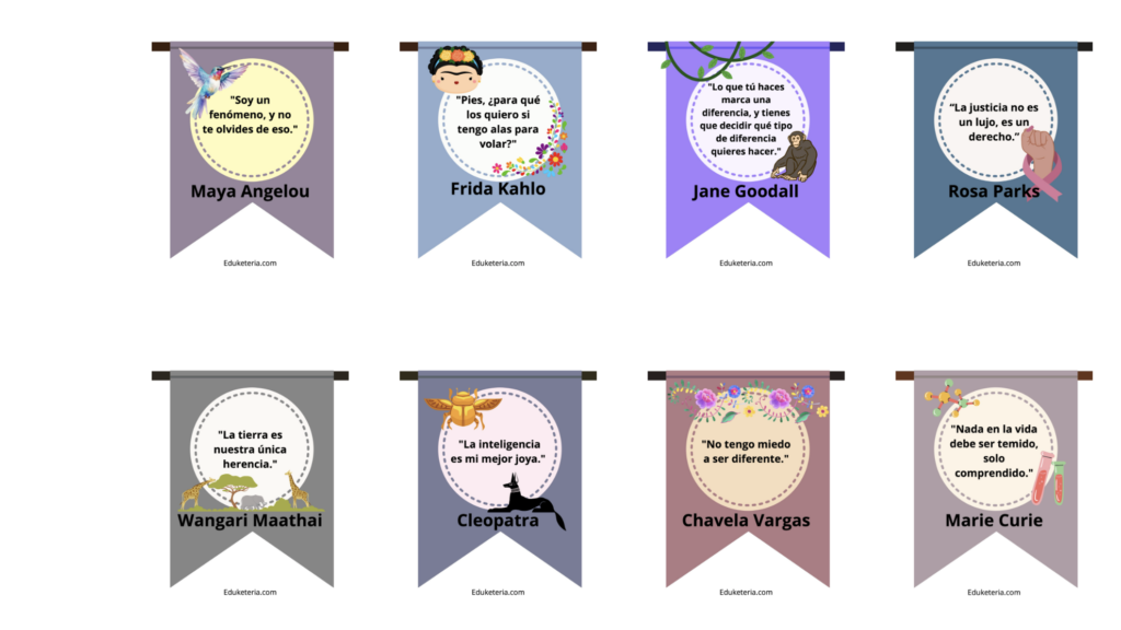 Un recurso visual para celebrar el 8 de marzo en el aula El Día Internacional de la Mujer es una oportunidad maravillosa para visibilizar referentes femeninos, trabajar valores de igualdad [&hellip;]