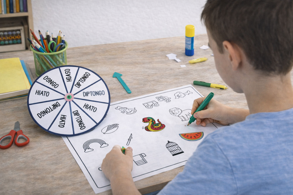 ¿Diptongo o hiato? Esa es la pregunta que resuena en las aulas de primaria cuando llegamos al bloque de ortografía y acentuación. Para muchos niños, identificar estas uniones vocálicas es [&hellip;]