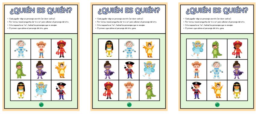 El Carnaval no solo se celebra en las calles, también puede ser una fiesta divertida y educativa dentro del aula. Este año, hemos preparado tableros de “Quién es Quién” con [&hellip;]