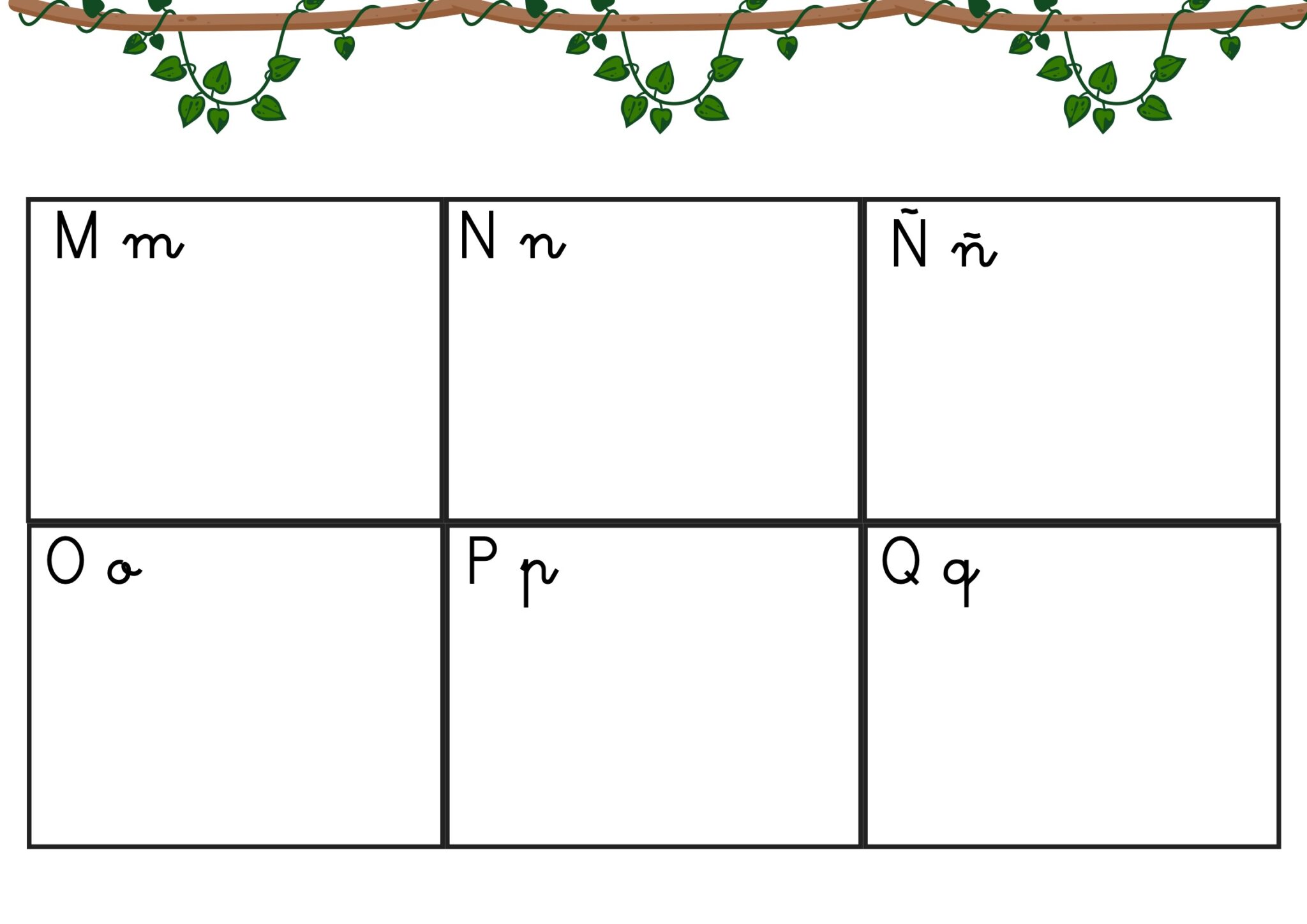 Abecedario de animales para aprender las letras - Orientacion Andujar
