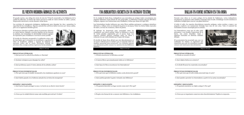 a lectura de noticias adaptadas es una de las formas más eficaces de trabajar la comprensión lectora en Primaria. Permite acercar al alumnado a textos funcionales, reales y significativos, mientras [&hellip;]