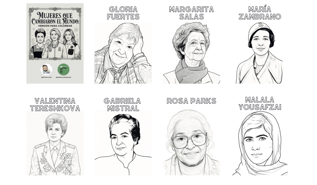 La colección Juntas Somos Más Fuertes 💜 crece con una propuesta que encanta a docentes y alumnado: las versiones para colorear de mujeres que cambiaron el mundo. Un recurso ideal [&hellip;]