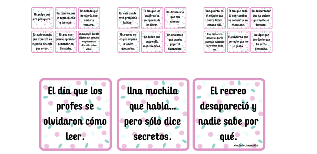 Las historias disparatadas son una de las formas más potentes y divertidas de activar la imaginación en el aula. Funcionan porque rompen la lógica cotidiana, sorprenden, hacen reír y abren [&hellip;]