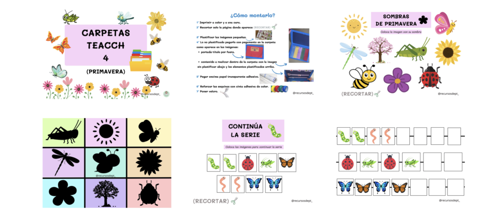 La llegada de la primavera es una oportunidad perfecta para renovar materiales y trabajar nuevos contenidos desde un enfoque visual, manipulativo y altamente estructurado. La Carpeta TEACCH Primavera es un [&hellip;]