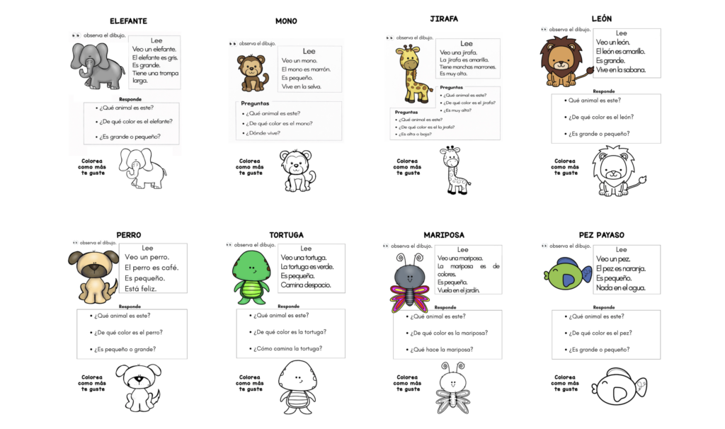 La comprensión lectora no empieza con textos largos ni con preguntas complejas. Empieza con pequeños párrafos, frases claras, vocabulario cercano y dibujos que acompañan y facilitan la interpretación. Por eso, [&hellip;]