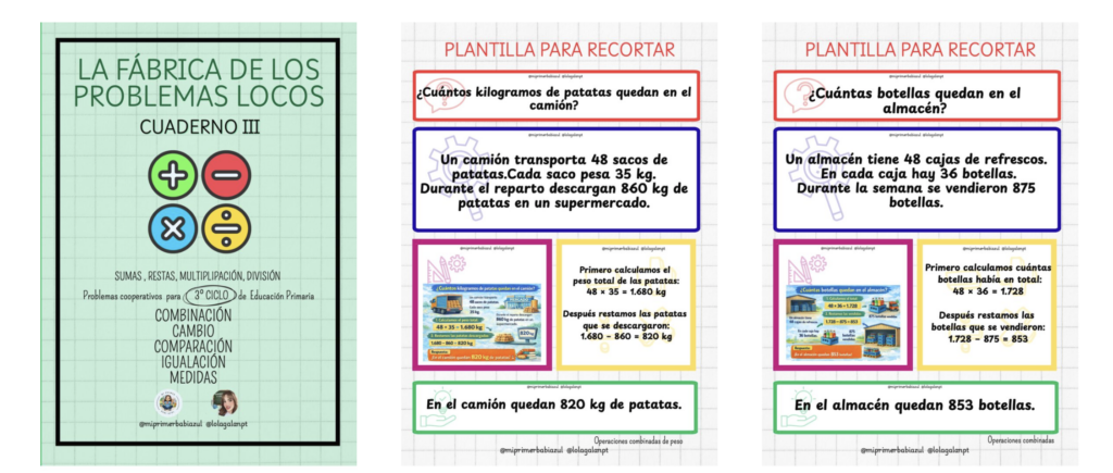 Un cuaderno cooperativo para resolver problemas de forma visual y manipulativa Este cuaderno de @miprimerbabiazul y @lolagalanpt está pensado para el alumnado de 5.º y 6.º de Primaria. A través [&hellip;]