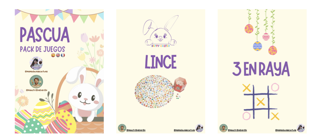 Un recurso completo, manipulativo y divertido para trabajar la Pascua en el aula Este pack creado por @maestrilloalvarillo y @mamadeunaaceituna reúne una colección de juegos imprimibles para celebrar la Pascua [&hellip;]