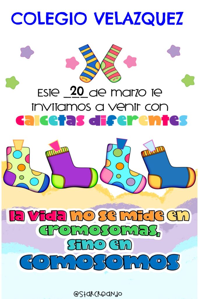 🌈 Cartel para los coles EDITABLES – Día 21 de marzo Celebra la diversidad con un mensaje lleno de color y significado El 21 de marzo se celebra el Día [&hellip;]