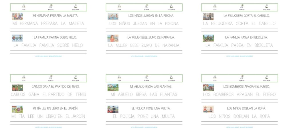 Aprender a leer y escribir oraciones completas es uno de los primeros grandes retos en el proceso de alfabetización. Para muchos niños y niñas, pasar de la palabra a la [&hellip;]