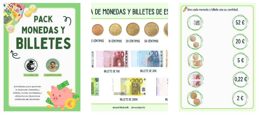 En el tercer trimestre, uno de los contenidos estrella que se trabajan en la etapa de Primaria es el dinero. Es ese puente perfecto donde los números del libro de [&hellip;]