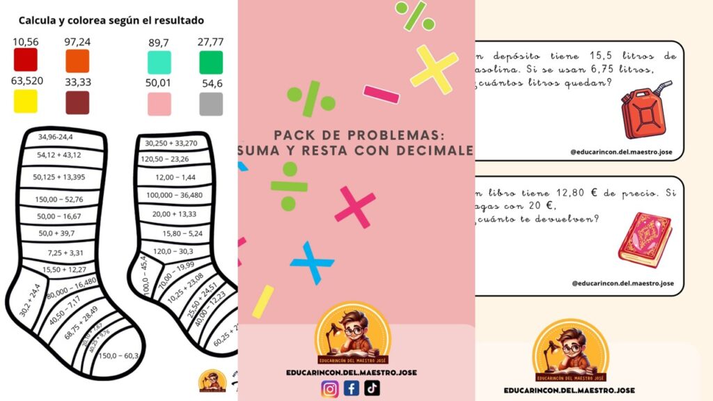 Sabemos que trabajar con números decimales puede ser un reto para muchos alumnos. Colocar la coma en su sitio, no olvidarse de los llevados y, sobre todo, entender qué estamos [&hellip;]