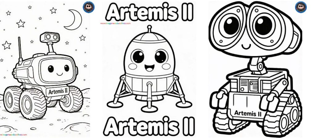 Los dibujos para colorear Artemis II – Operación Luna se convierten en un recurso excepcional para acercar al alumnado al apasionante universo de la exploración espacial mediante la creatividad, la [&hellip;]