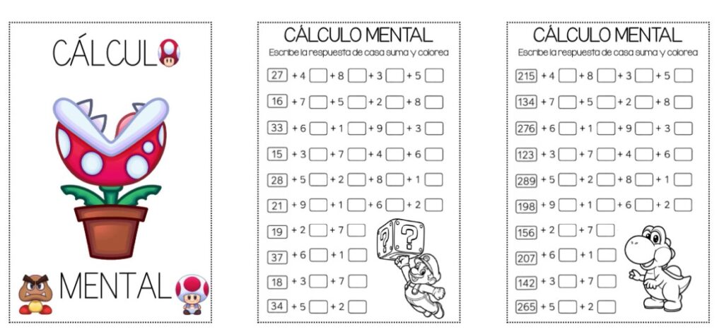 El cálculo mental es una habilidad esencial en Primaria: ayuda a ganar rapidez, seguridad y flexibilidad numérica. Pero… ¿y si lo convertimos en un reto divertido con los personajes de [&hellip;]