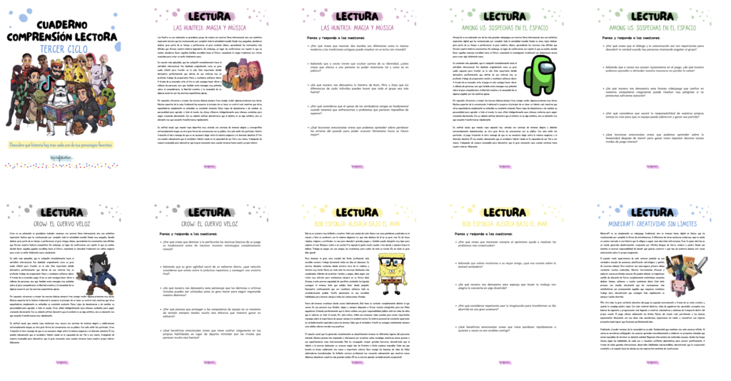 En 5º y 6º de Primaria, la comprensión lectora necesita un salto cualitativo: textos más extensos, vocabulario más rico, estructuras más complejas y preguntas que inviten a reflexionar, argumentar y [&hellip;]