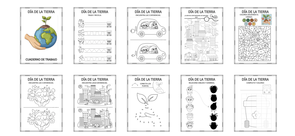 El Día de la Tierra es una oportunidad maravillosa para trabajar la importancia de cuidar el planeta desde edades tempranas. Este cuaderno reúne actividades variadas, manipulativas y muy visuales que [&hellip;]