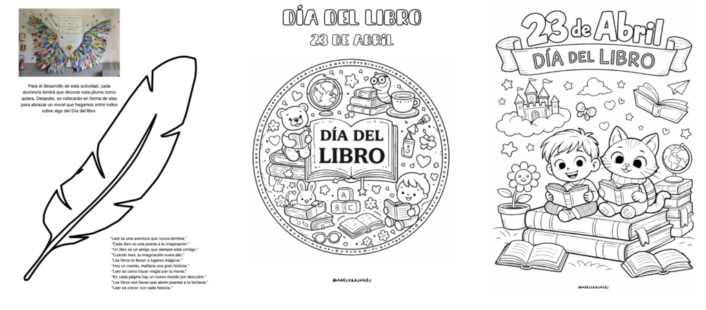 i todavía estáis pensando qué hacer para el Día del Libro… esto os puede venir genial 👇Un pack completo, creativo y listo para usar en el aula💛📖 ¿Qué incluye?• Mandalas• [&hellip;]