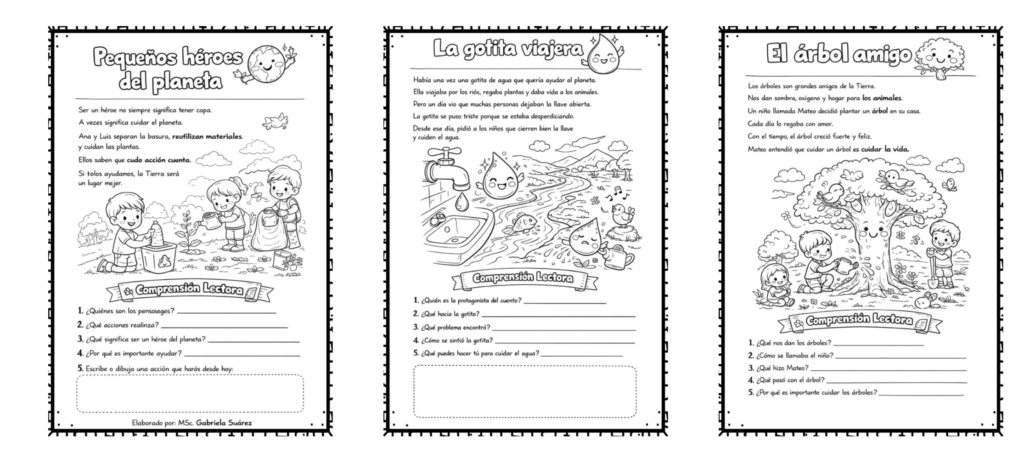 El Día de la Tierra es una oportunidad maravillosa para trabajar la lectura comprensiva mientras fomentamos el amor por el planeta. Estas minilecturas son perfectas para Infantil y Primer Ciclo: [&hellip;]