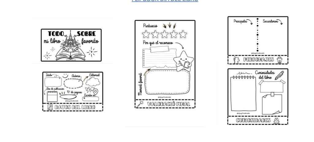 Para celebrar el Día del Libro, he preparado un flipbook precioso, práctico y muy completo que permitirá a tu alumnado profundizar en su libro favorito de una manera visual, ordenada [&hellip;]