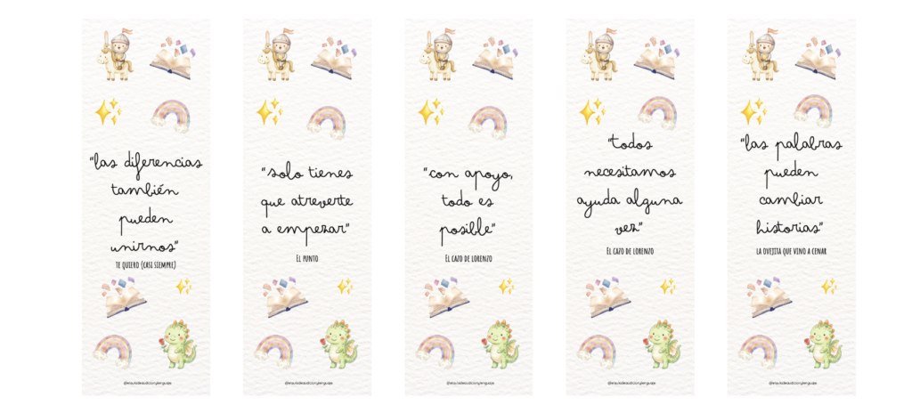 cuando además están inspirados en cuentos modernos llenos de valores, se convierten en un recurso educativo con un impacto enorme en el aula. Este pack reúne una colección de marcapáginas [&hellip;]