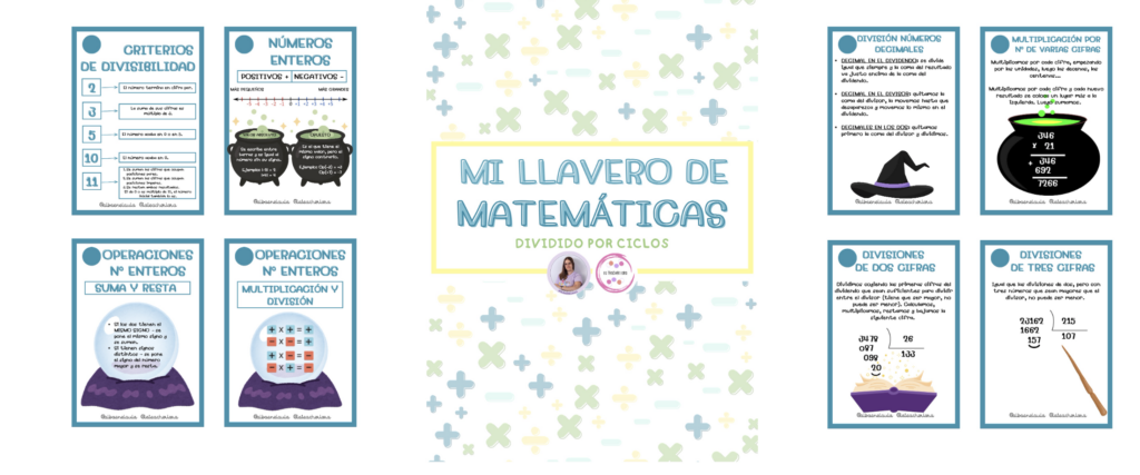 Los llaveros matemáticos son uno de esos materiales que enamoran al profesorado y al alumnado por igual. Son pequeños, manejables, resistentes y permiten trabajar contenidos matemáticos de forma visual, autónoma [&hellip;]