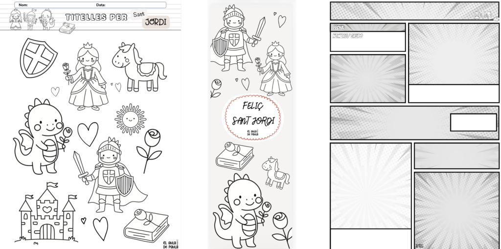 Un pack completo, creativo y listo para usar Sant Jordi es una de las celebraciones más especiales del calendario escolar: libros, rosas, dragones, leyendas… ¡y mucha ilusión en el ambiente! [&hellip;]