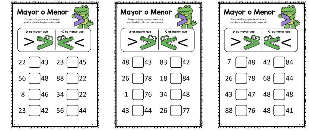 &nbsp; Un recurso para reforzar la competencia matemática en Primaria La comparación de números es una habilidad fundamental dentro del pensamiento lógico-matemático. Entender cuándo un número es mayor, menor o [&hellip;]