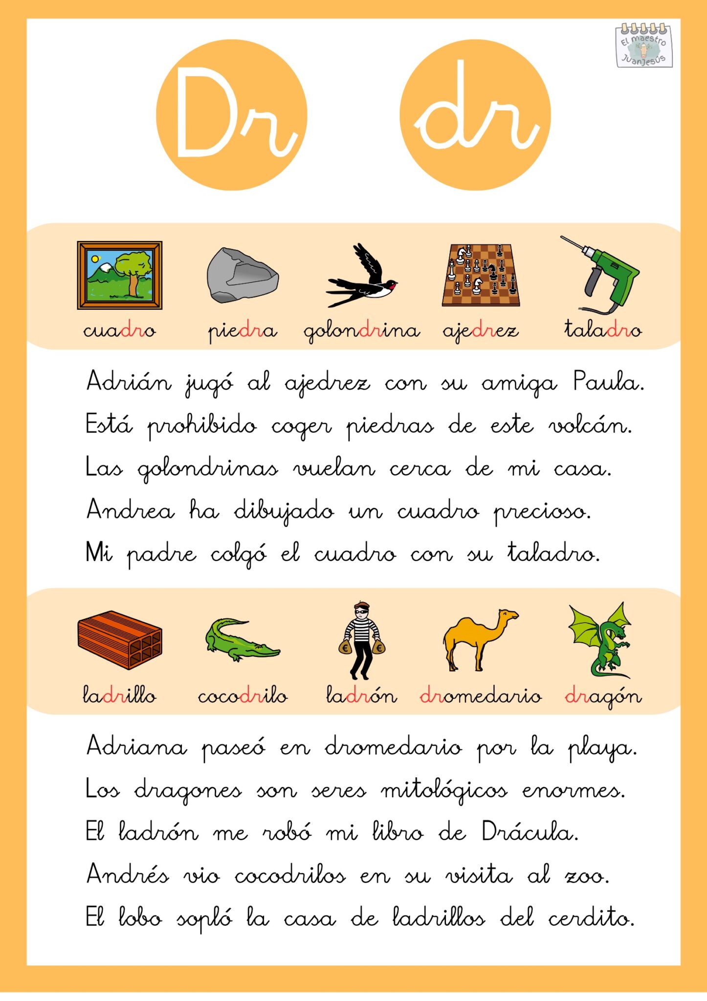 Cuadernillo de comprension lectora de sílabas trabadas - Orientacion ...