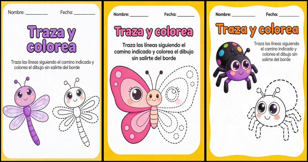 Las fichas de grafomotricidad de “traza y colorea” se convierten en un recurso didáctico imprescindible para desarrollar la grafomotricidad de manera atractiva, progresiva y adaptada al ritmo de cada alumno. [&hellip;]