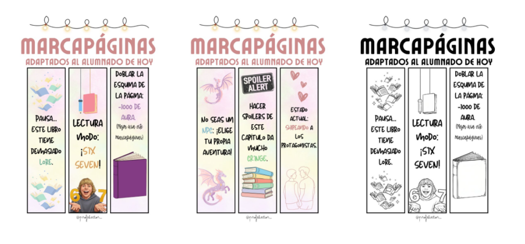 Los marcapáginas son un clásico del Día del Libro, pero… ¿y si los adaptamos al lenguaje, humor y referencias que usa el alumnado de hoy? Este recurso reúne marcapáginas modernos, [&hellip;]